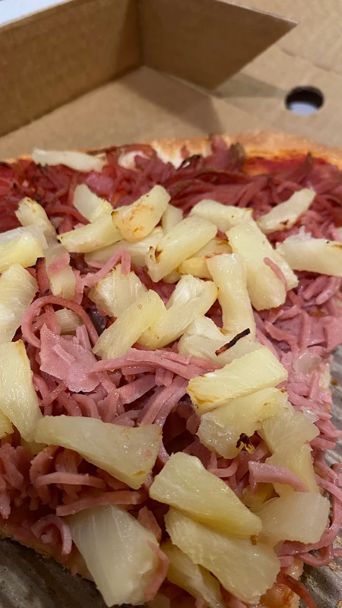 Hawaiian Pizza Slice
