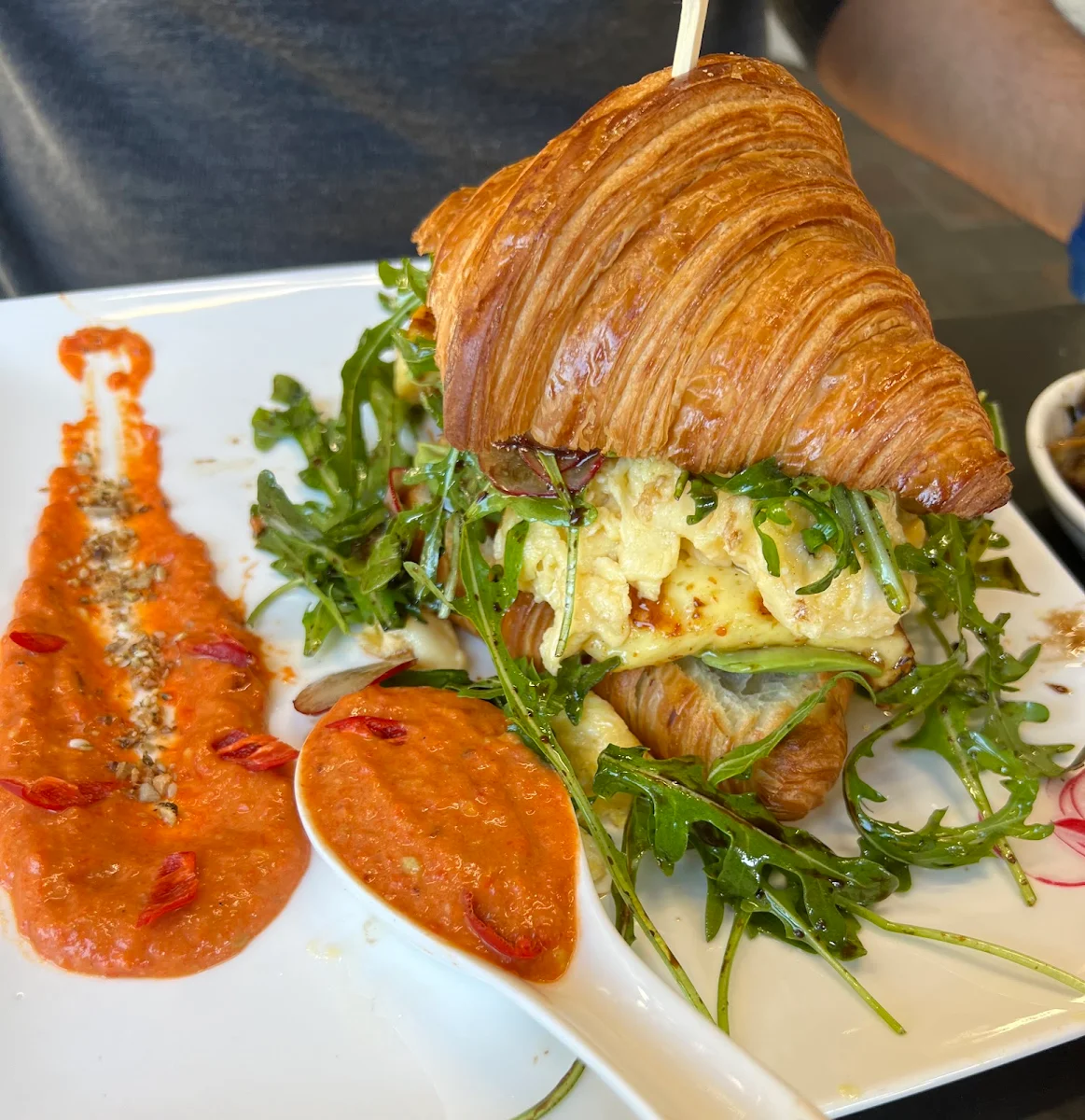 Chilli Halloumi Croissant