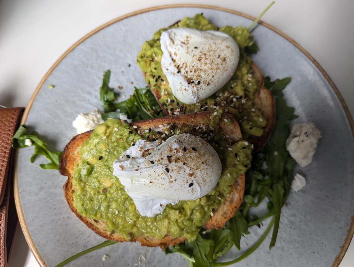 Smashed Avocado, Zamia Cafe