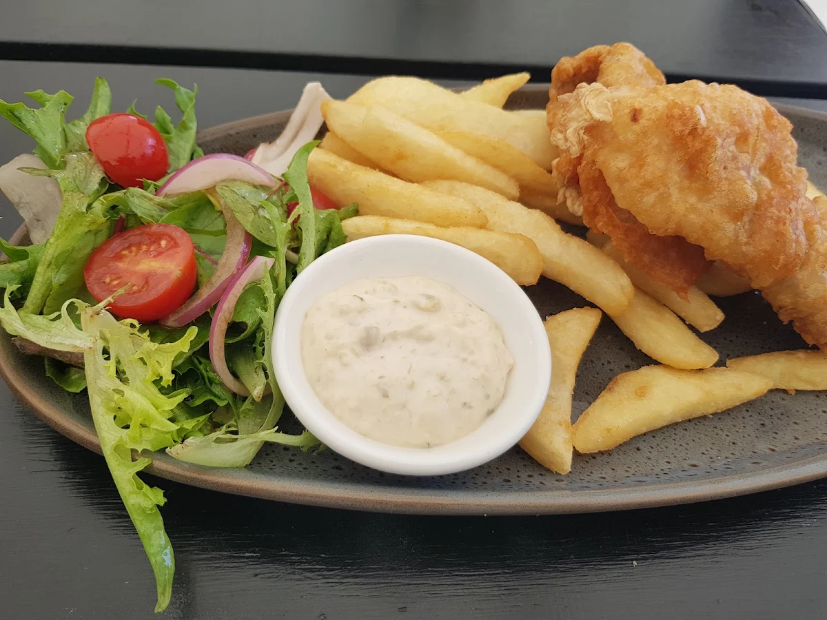 Fish and Chips, Boatshed Restaurant