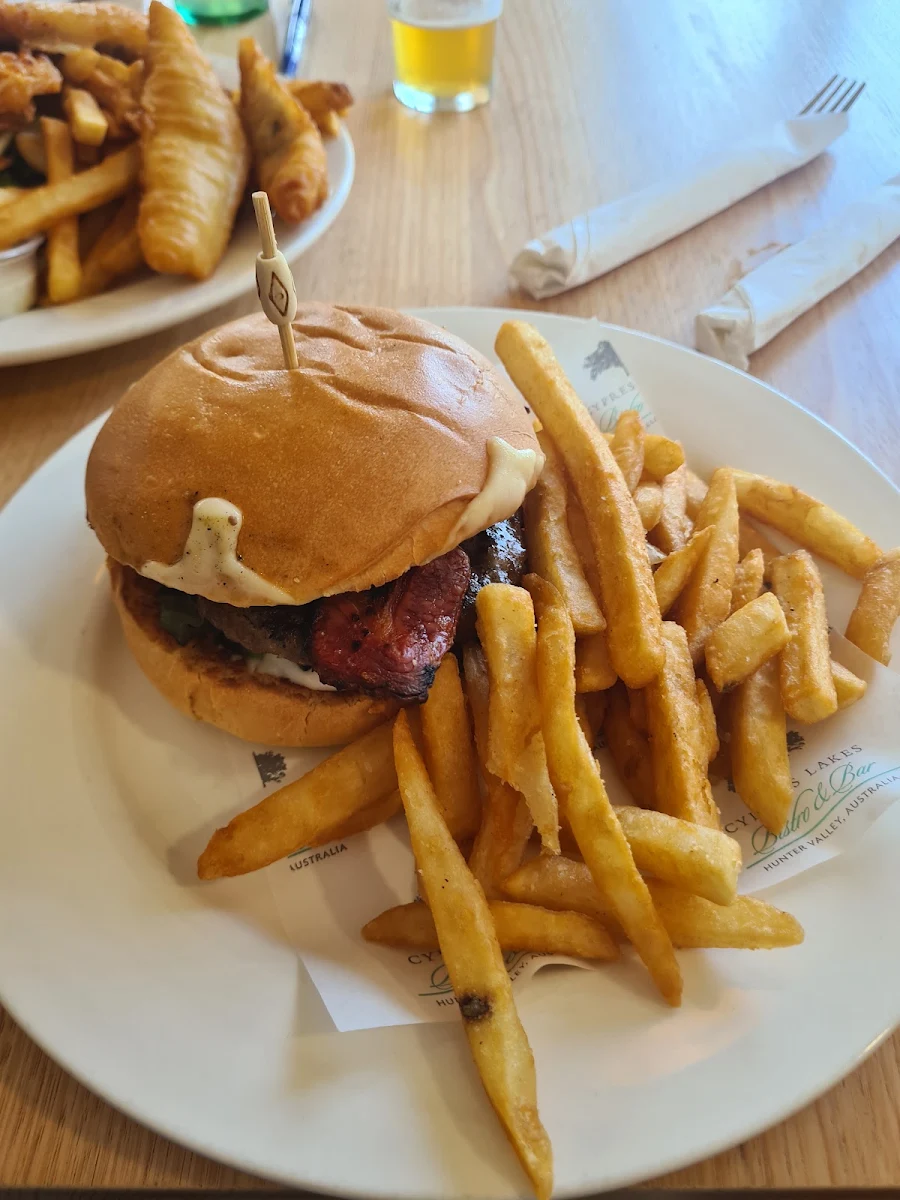 Beef and Bacon Burger