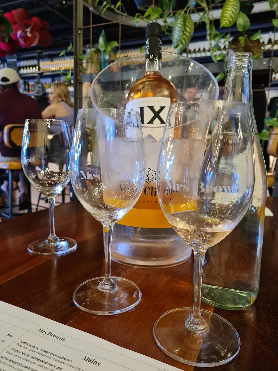 Wine, Mrs Brown's Bar & Kitchen