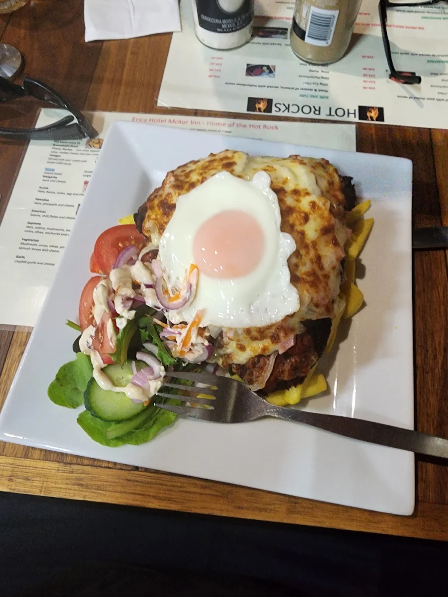 Aussie Parmy, Erica Hotel Motel