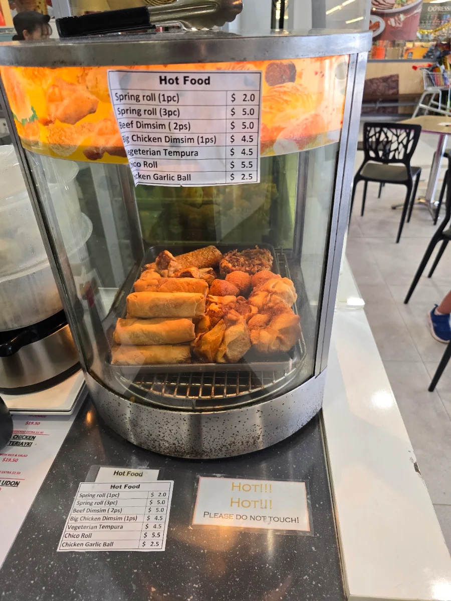 Fried Dim Sum, Sushi momo
