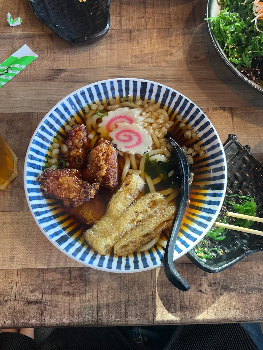 Karagee Chicken Udon