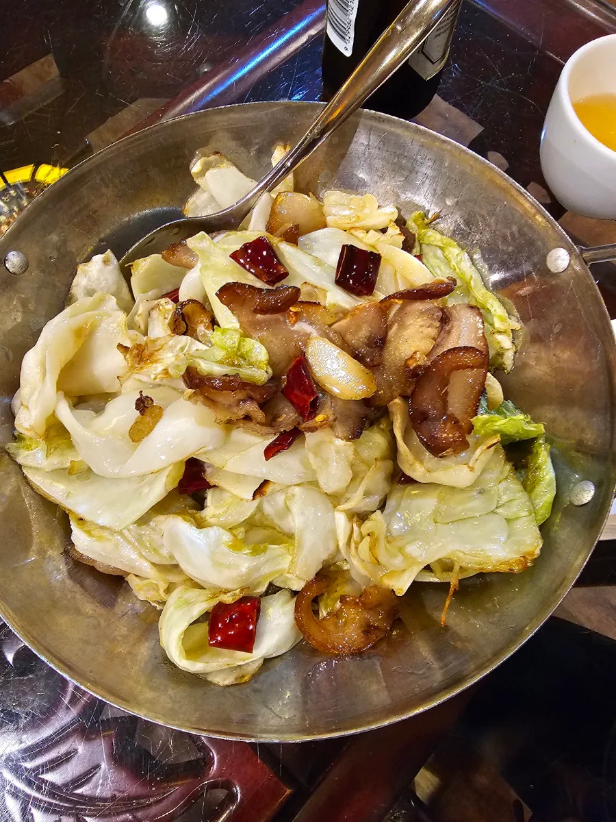 Chilli Cabbage, Red Chilli Sichuan Restaurant Perth