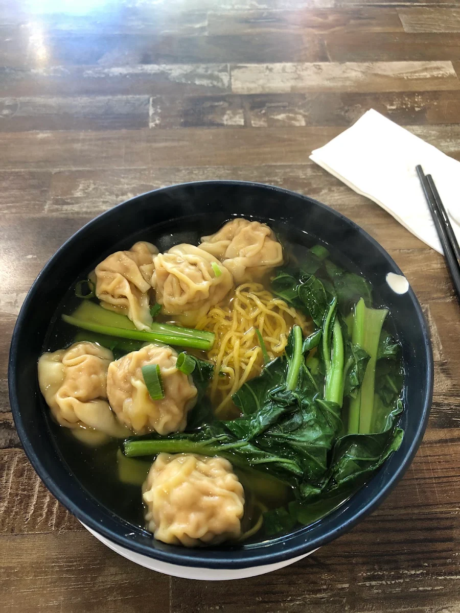 Prawn Wonton Noodle Soup