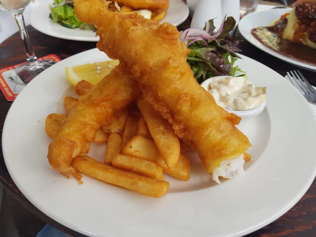 Fish and Chips, Carlisle Castle Hotel