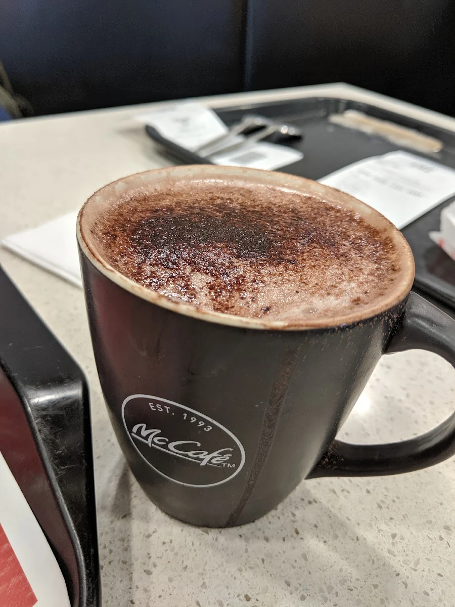 Mccafé - Hot Chocolate, McDonald's Calamvale