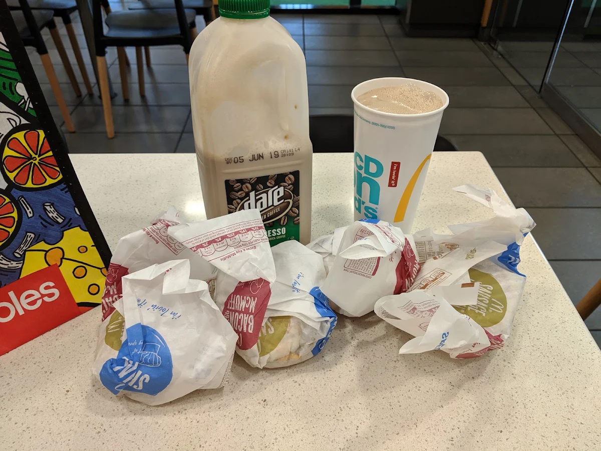 Sausage & Egg Mcmuffin, McDonald's Calamvale