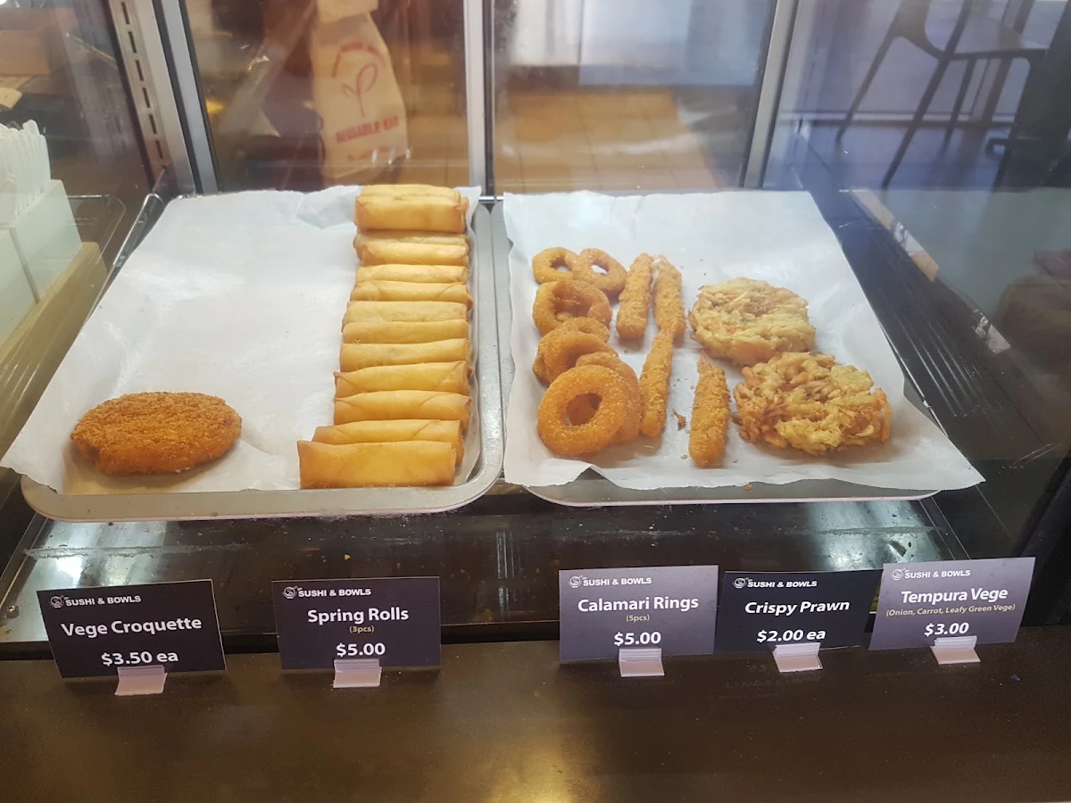 Fried Stuff, Oh Sushi and Bowls