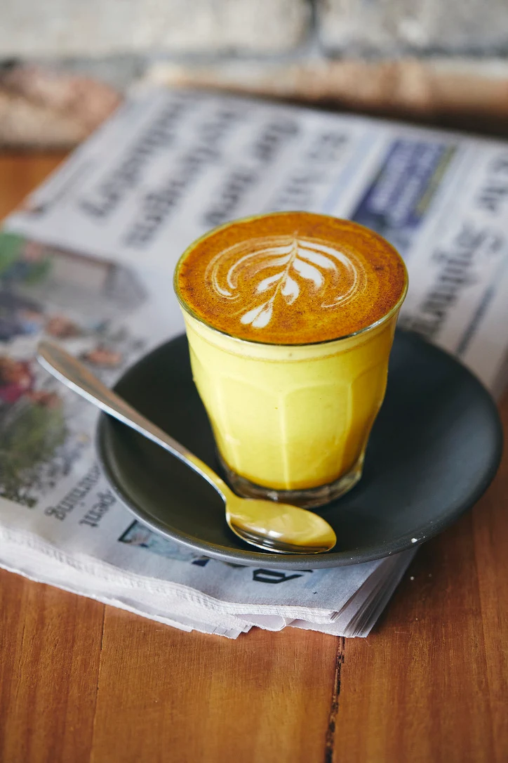 Turmeric Latte, Cornucopia Bakery
