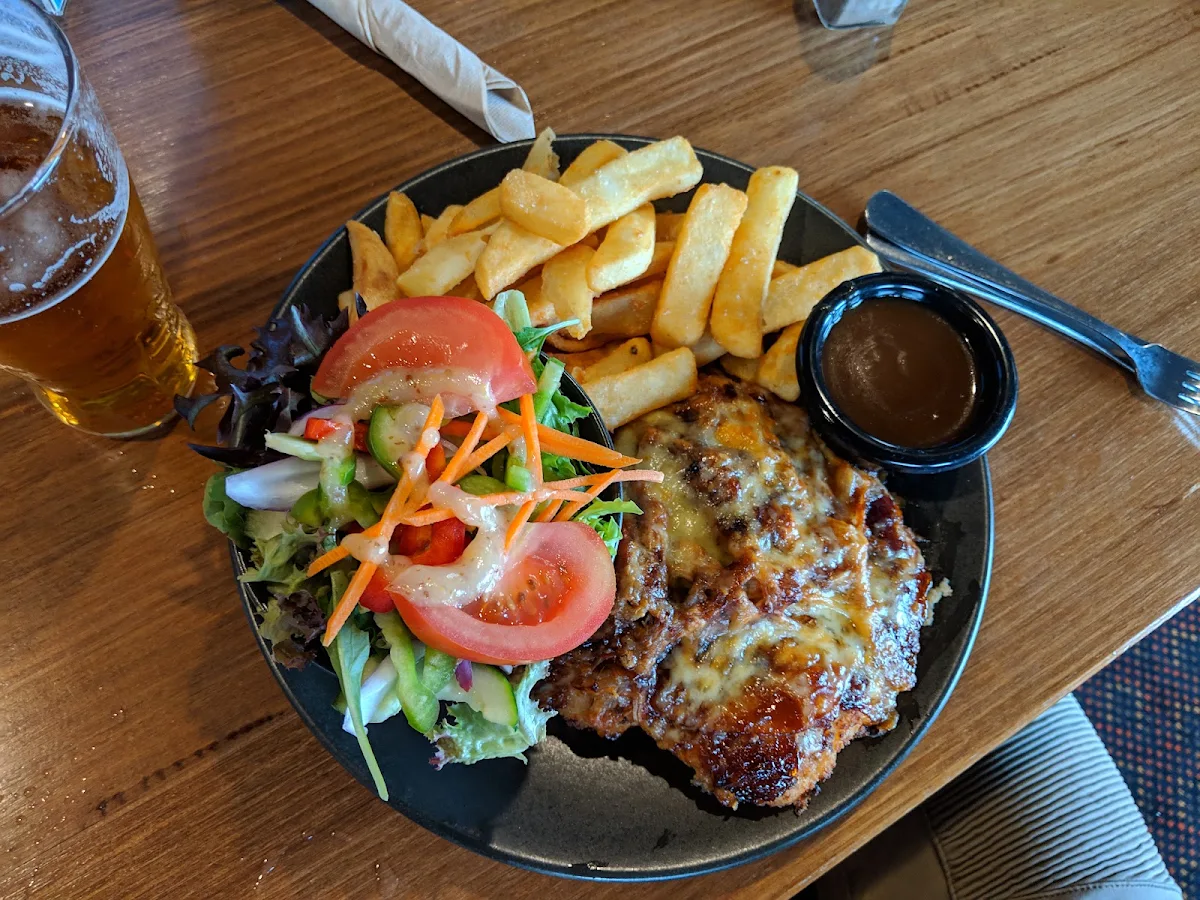 Chicken Parma, Prime Grill @ Club Hotel Warragul