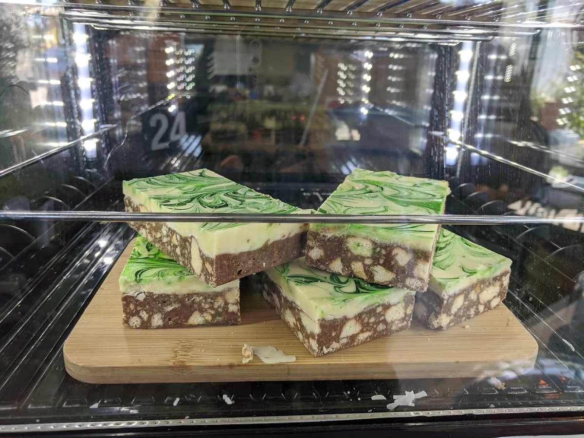 Peppermint Slice, The Bird & The Wolf Cafe