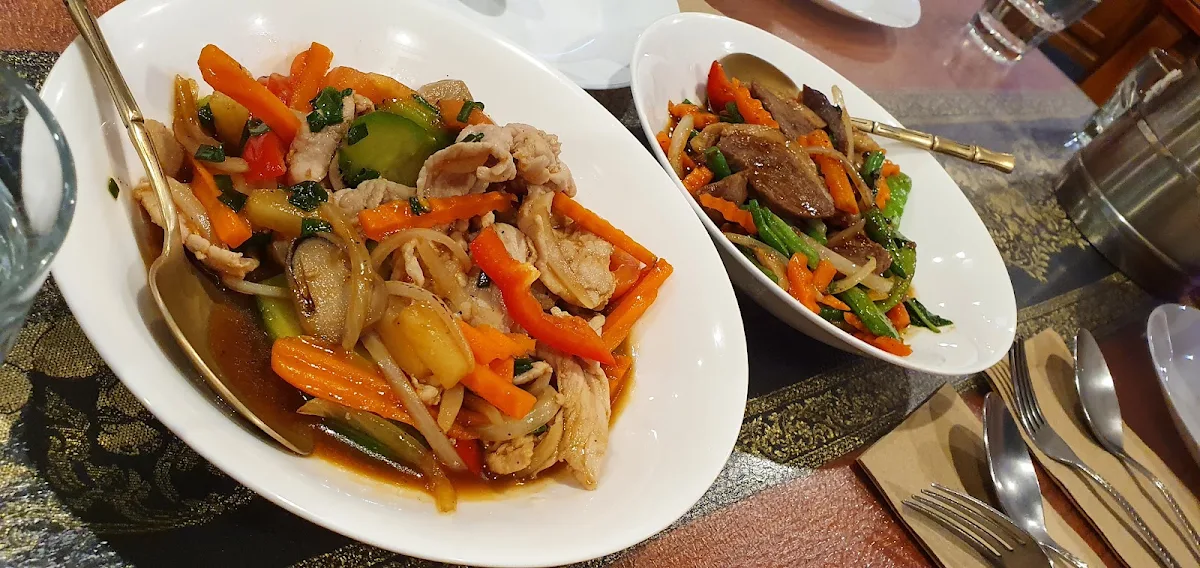 Vegetable Curry, Lakeside Thai Cuisine