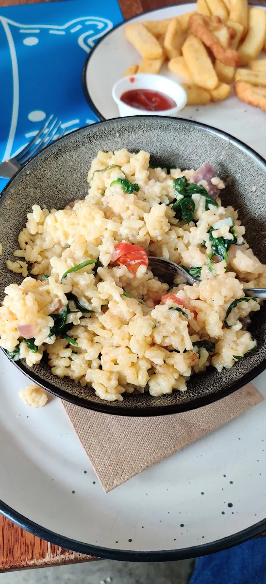 Seafood Risotto, Penny Lane Island Cafe