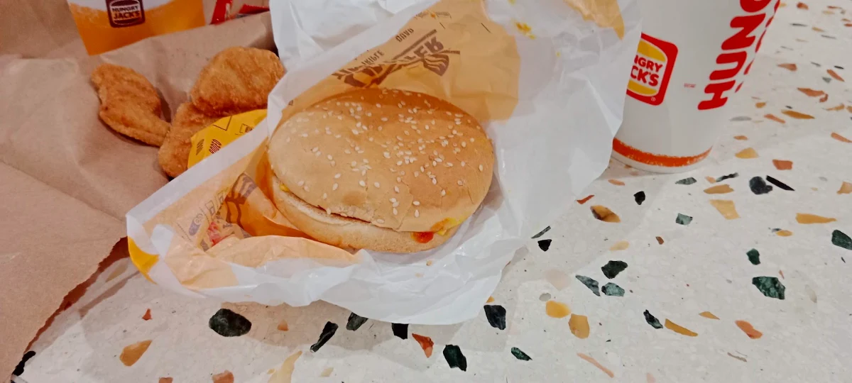 Cheeseburger, Hungry Jack's Burgers Macquarie Centre