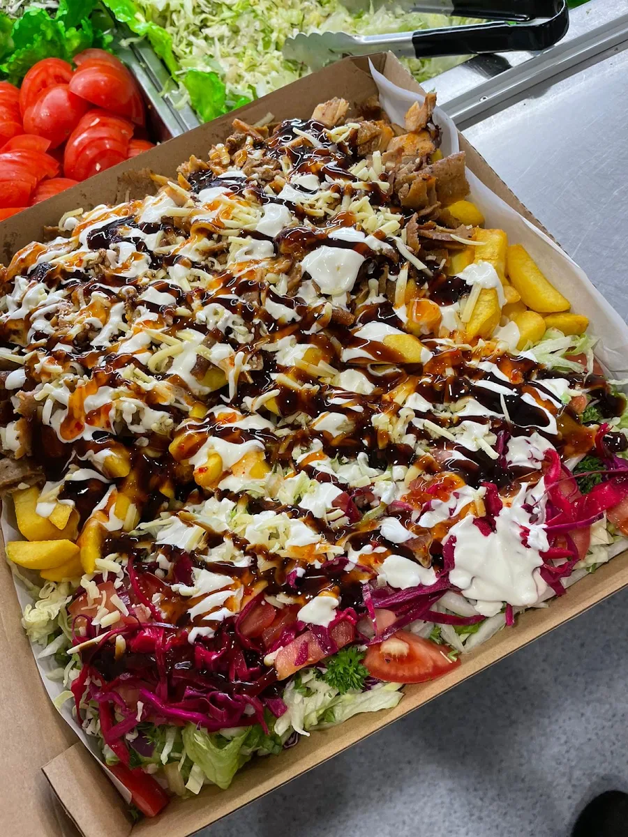Mixed Kebab, Kaan's kebabs -fish & chips