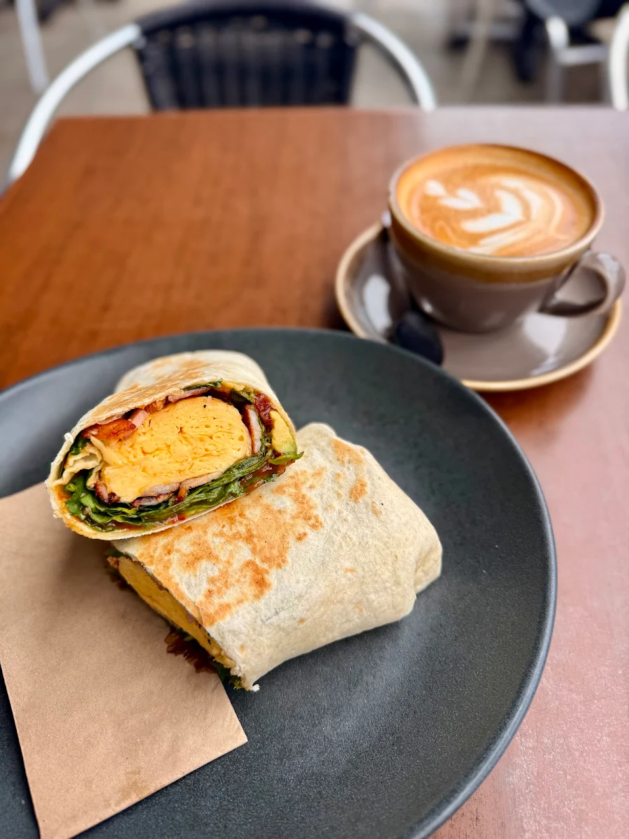 Breakfast Wrap, Village Grind Cafe
