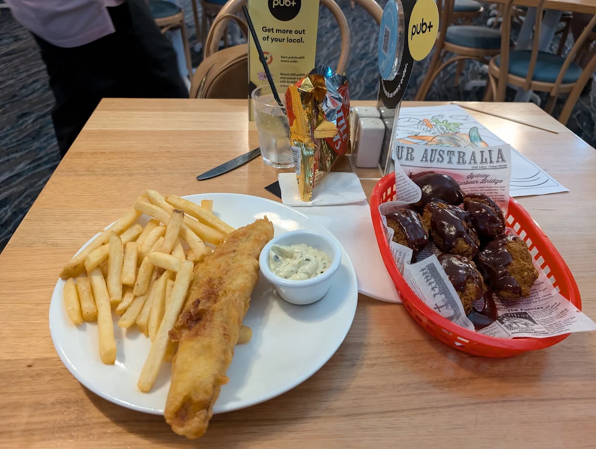 Battered Flathead Fish & Chips