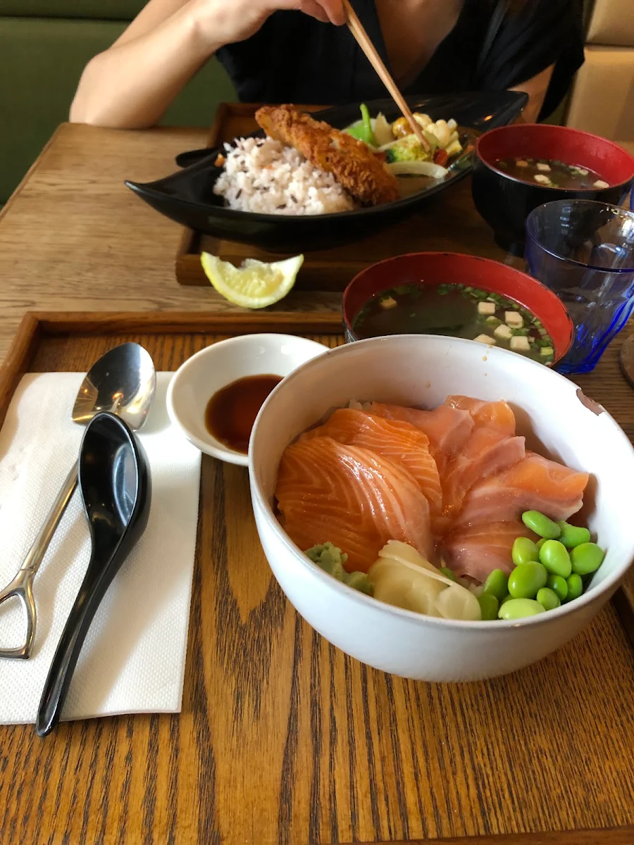 Poke Salmon Don