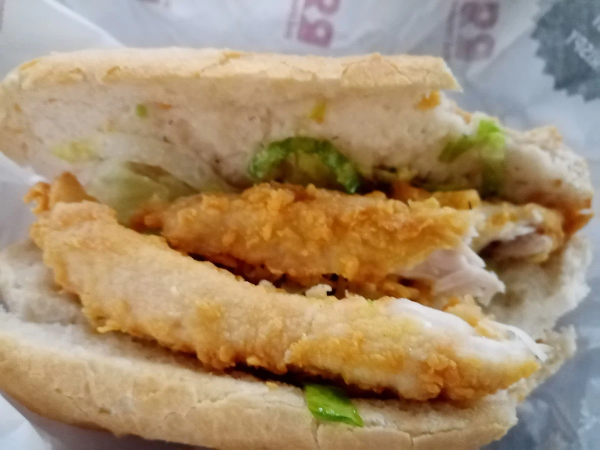 Chicken Sub, Red Rooster Chermside Foodcourt