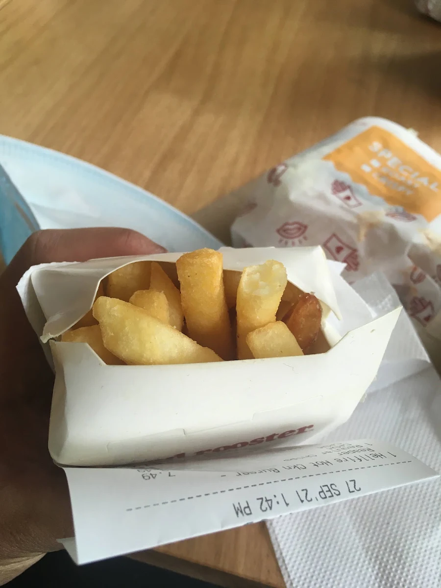 Chips, Red Rooster Chermside Foodcourt