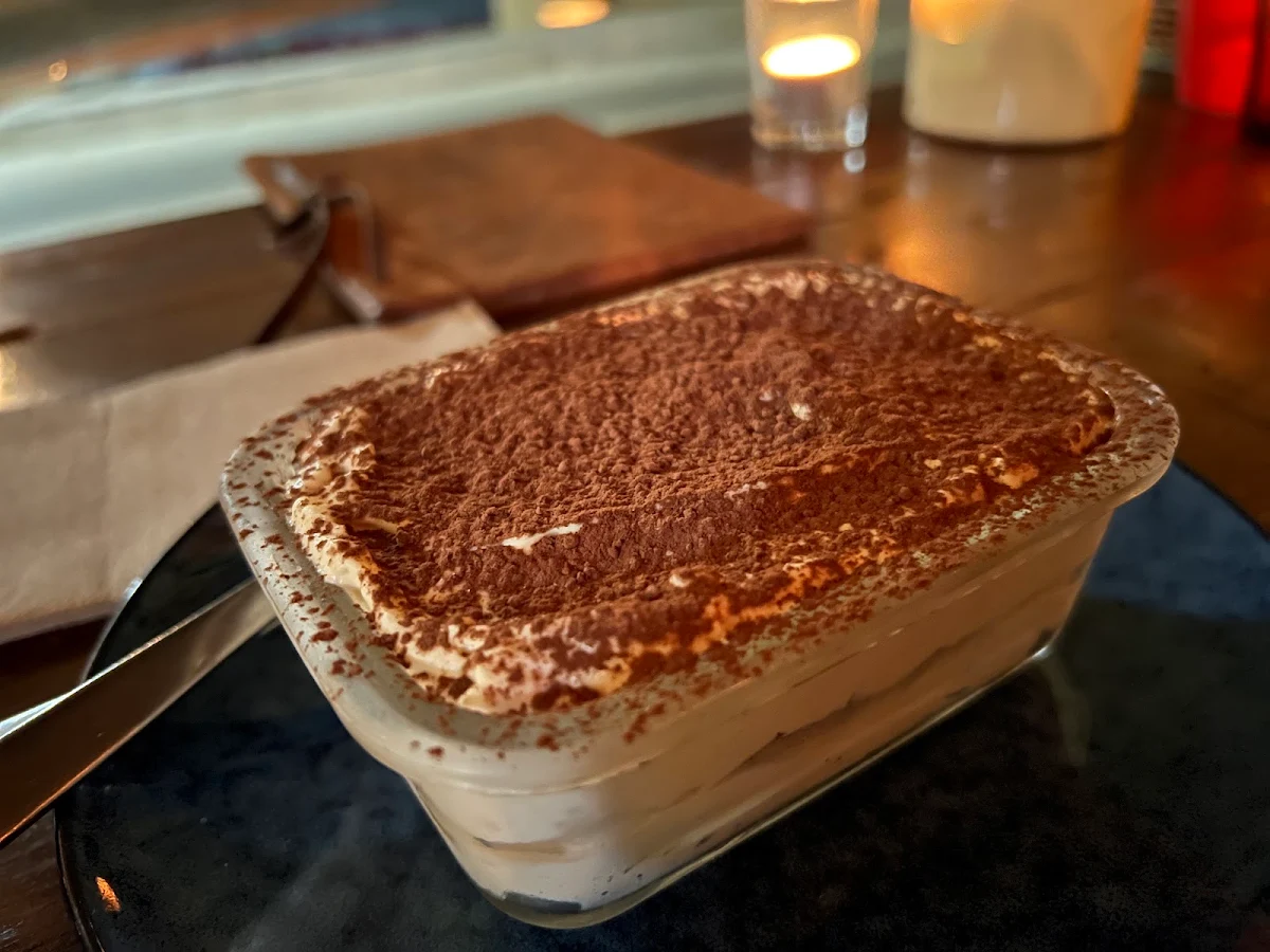 Tiramisu, Pezzella’s Pizzeria and Bar