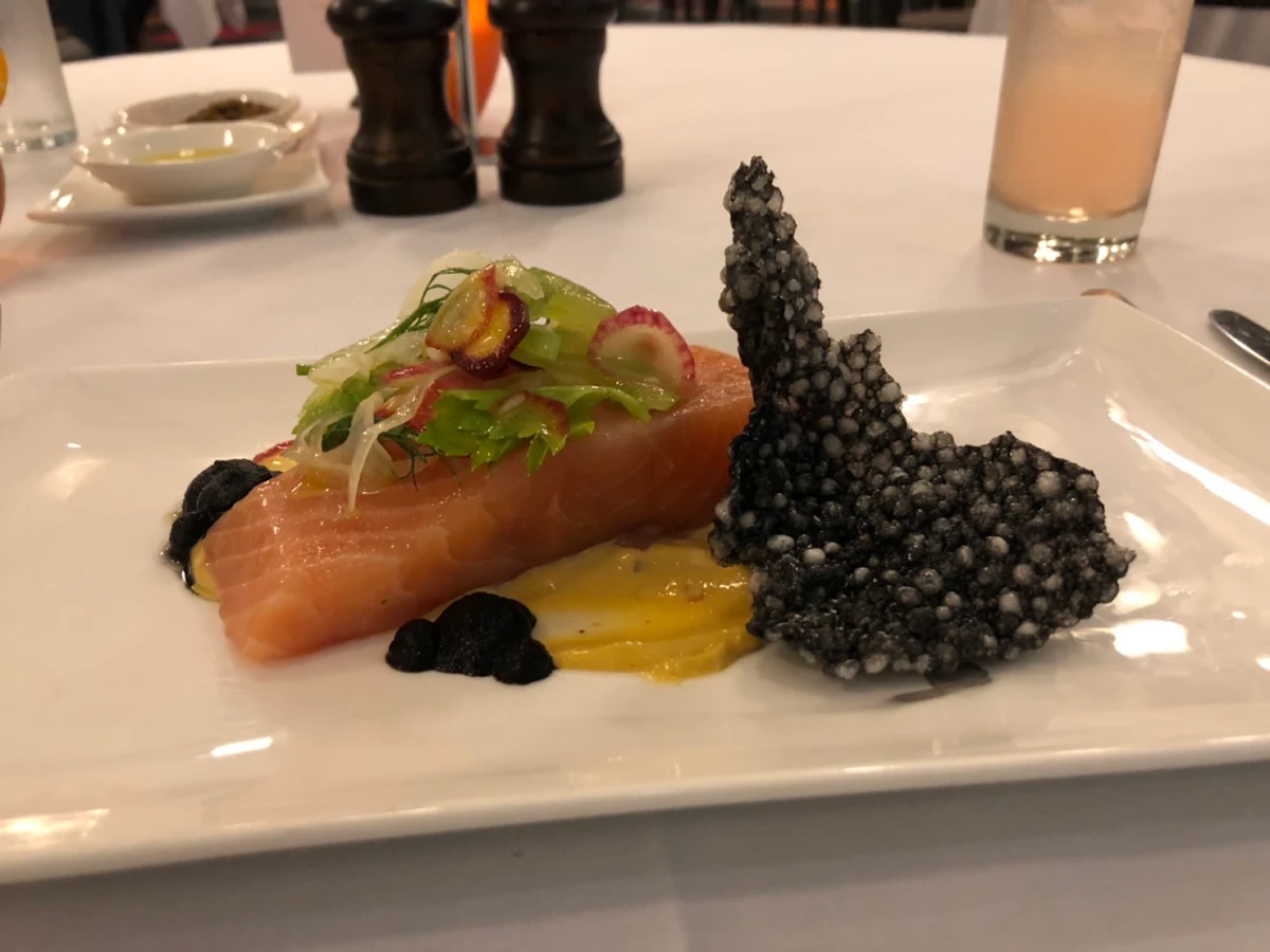Salmon, Angliss Restaurant