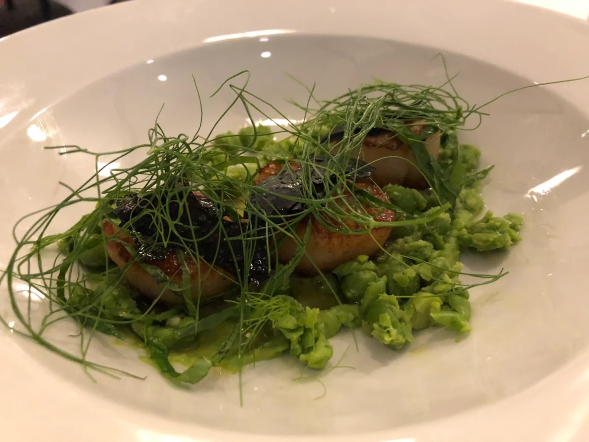 Scallops, Angliss Restaurant