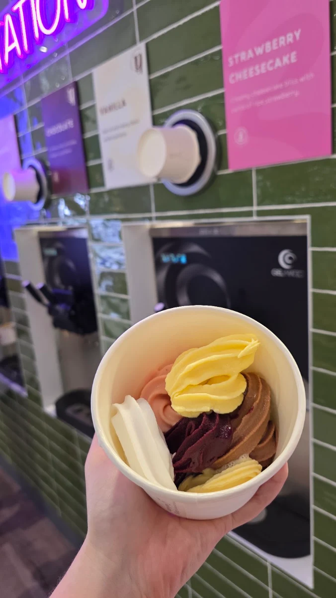 Highlights, Yum-Yo Frozen Yoghurt And Acai