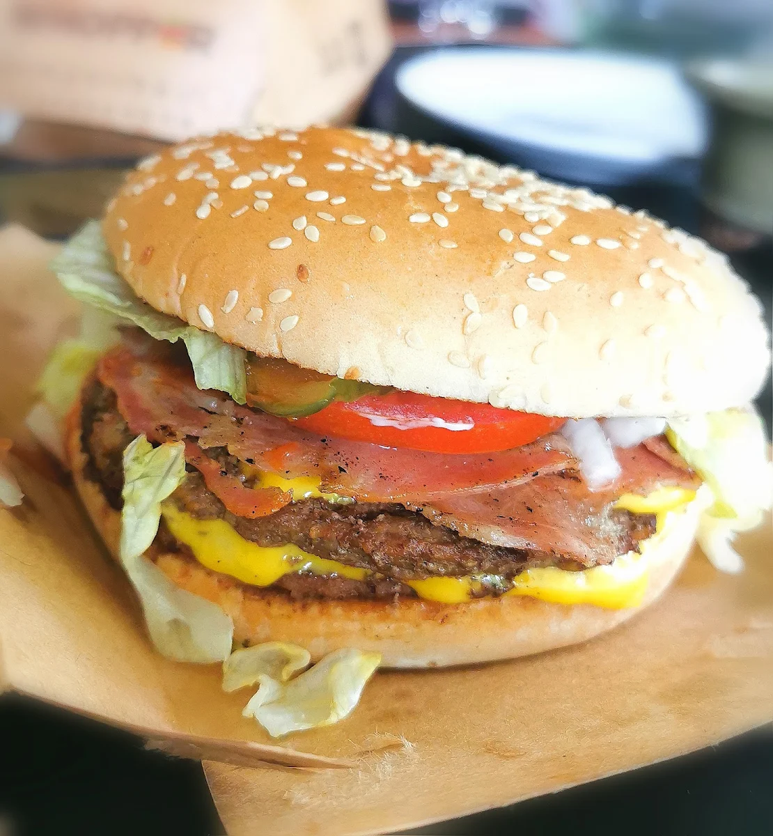Ultimate Whopper with Cheese, Hungry Jack's Burgers North Ringwood