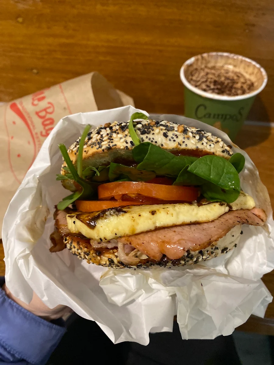 Halloumi Stack, The Bagel Boys