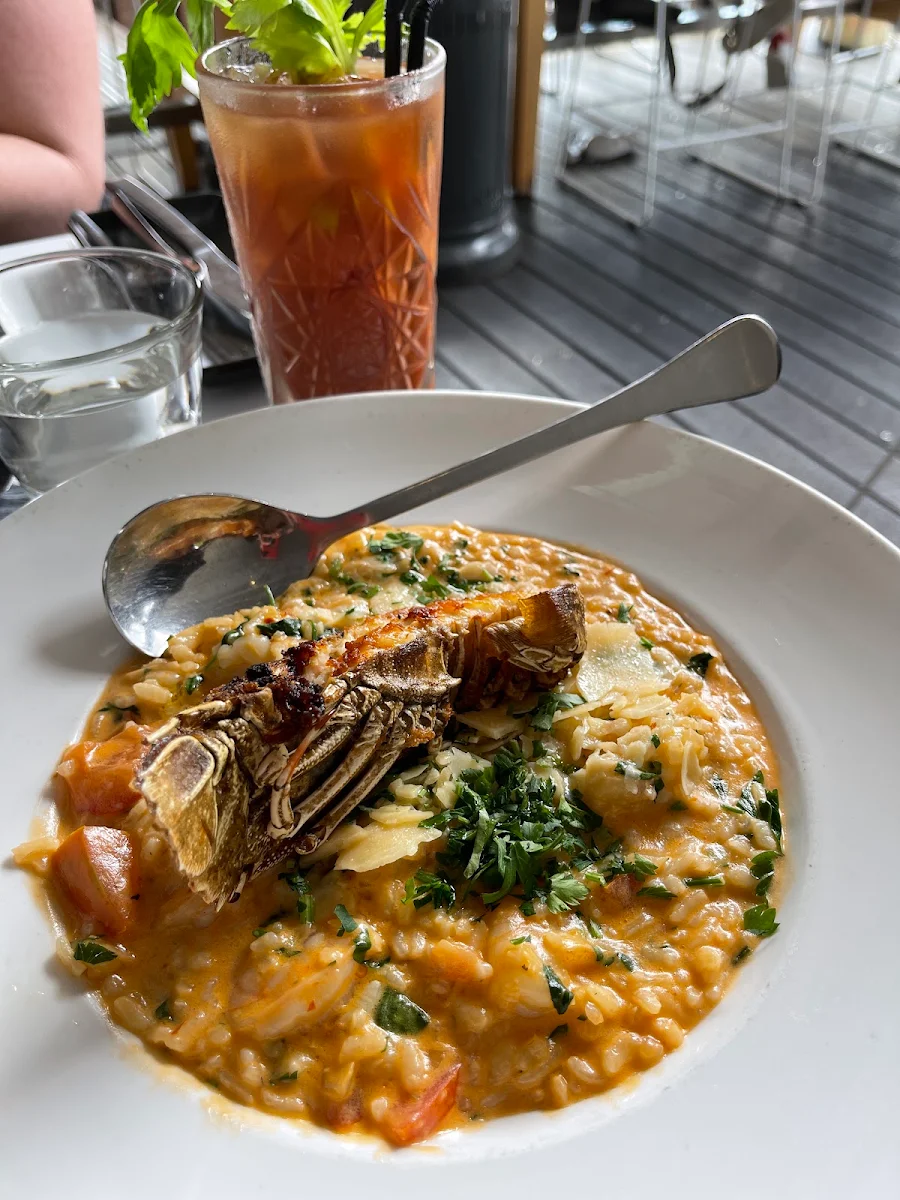 Prawn Risotto w Morton Bay Bug
