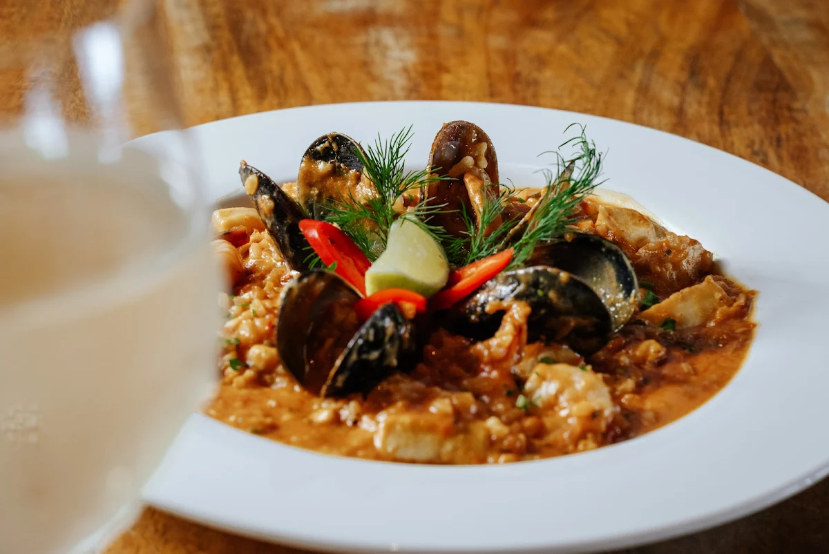 Seafood Risotto, Northerlies Beach Bar & Grill
