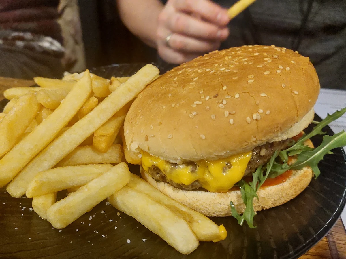 Beef Burger, Paper Scissors Rock Brew Co
