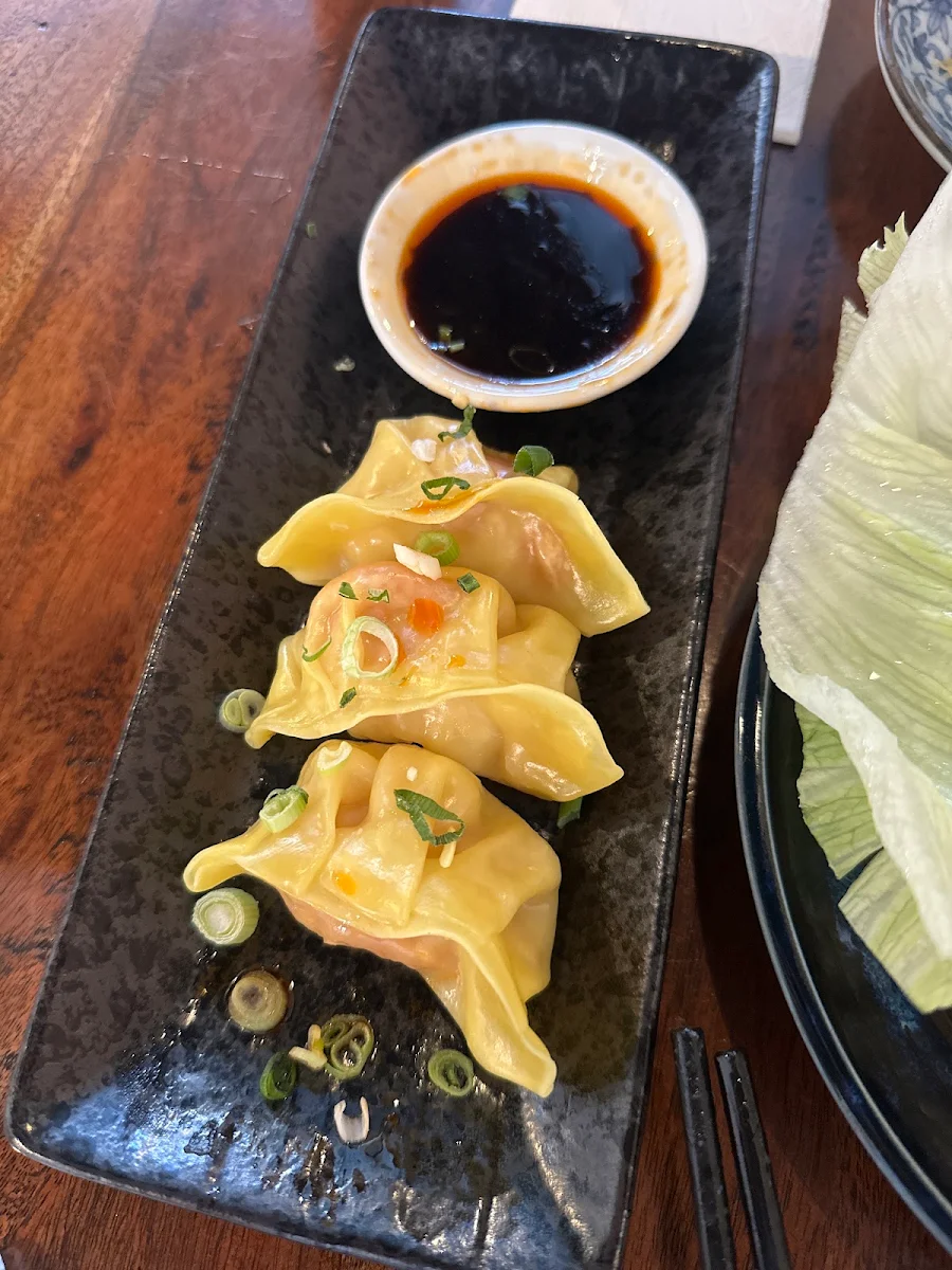 Prawn & Ginger Dumplings, TONKIN