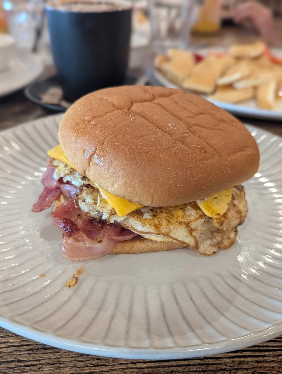Bacon and Egg Roll, San Marino Cafe Ristorante