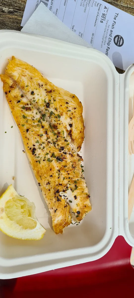 Grilled Fish, The Fish and Chip Factory