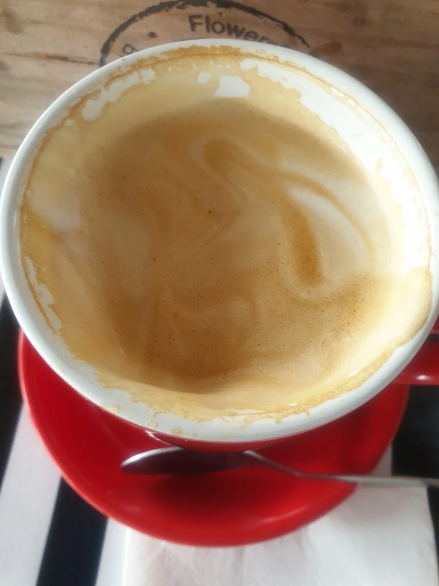 Flat White, Cafe 63 Ross Evans