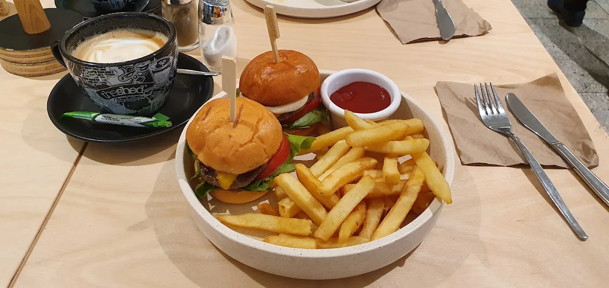 Beef Sliders, The Shed Cafe - Roselands