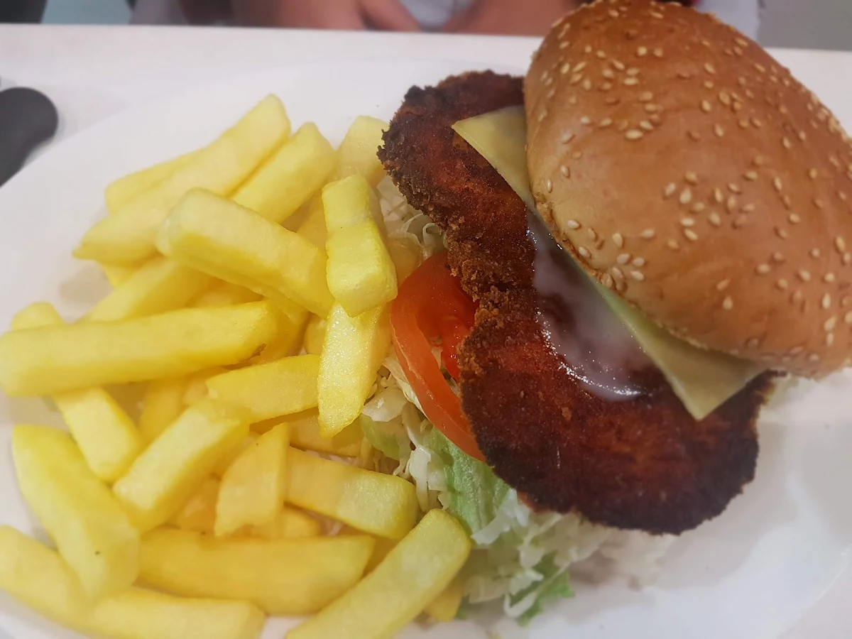 Chicken Schnitzel, Wildbean Cafe.