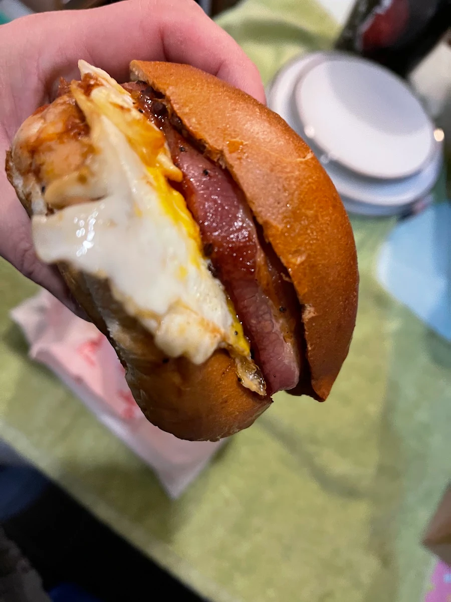Bacon & Egg Roll, By George Coffee