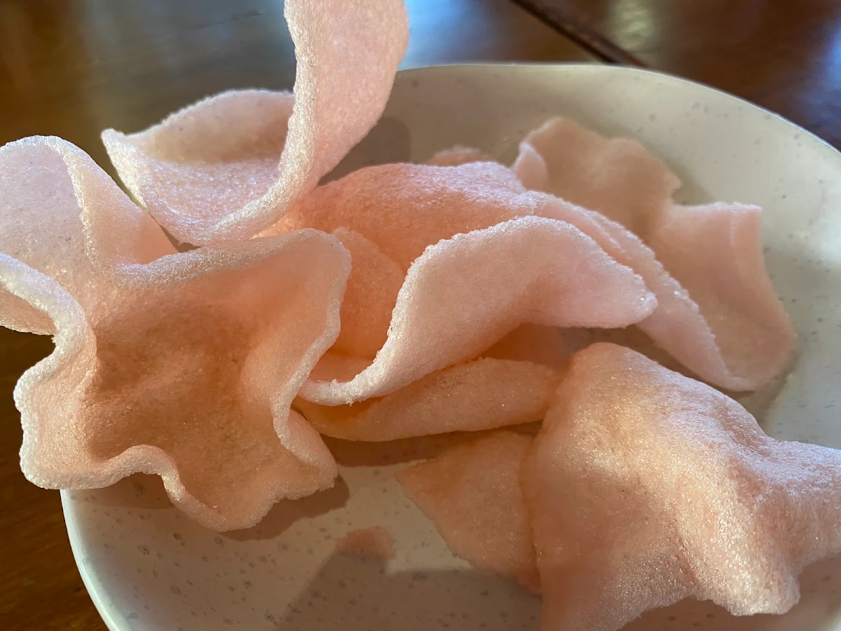 Prawn Chips or Crispy Noodle, Kowin Restaurant