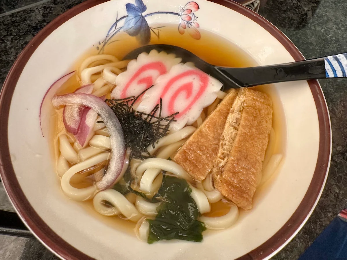 Plain Udon Noodle Soup