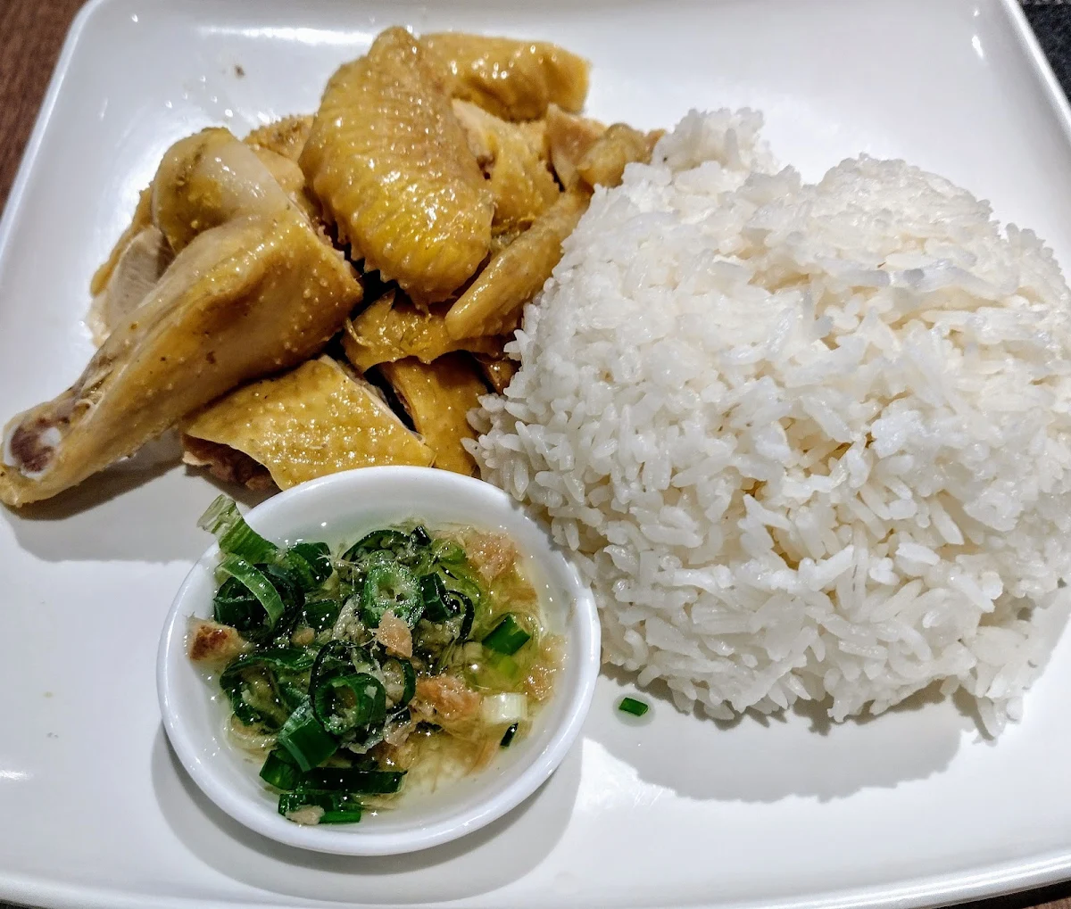 Hainanese Chicken Rice