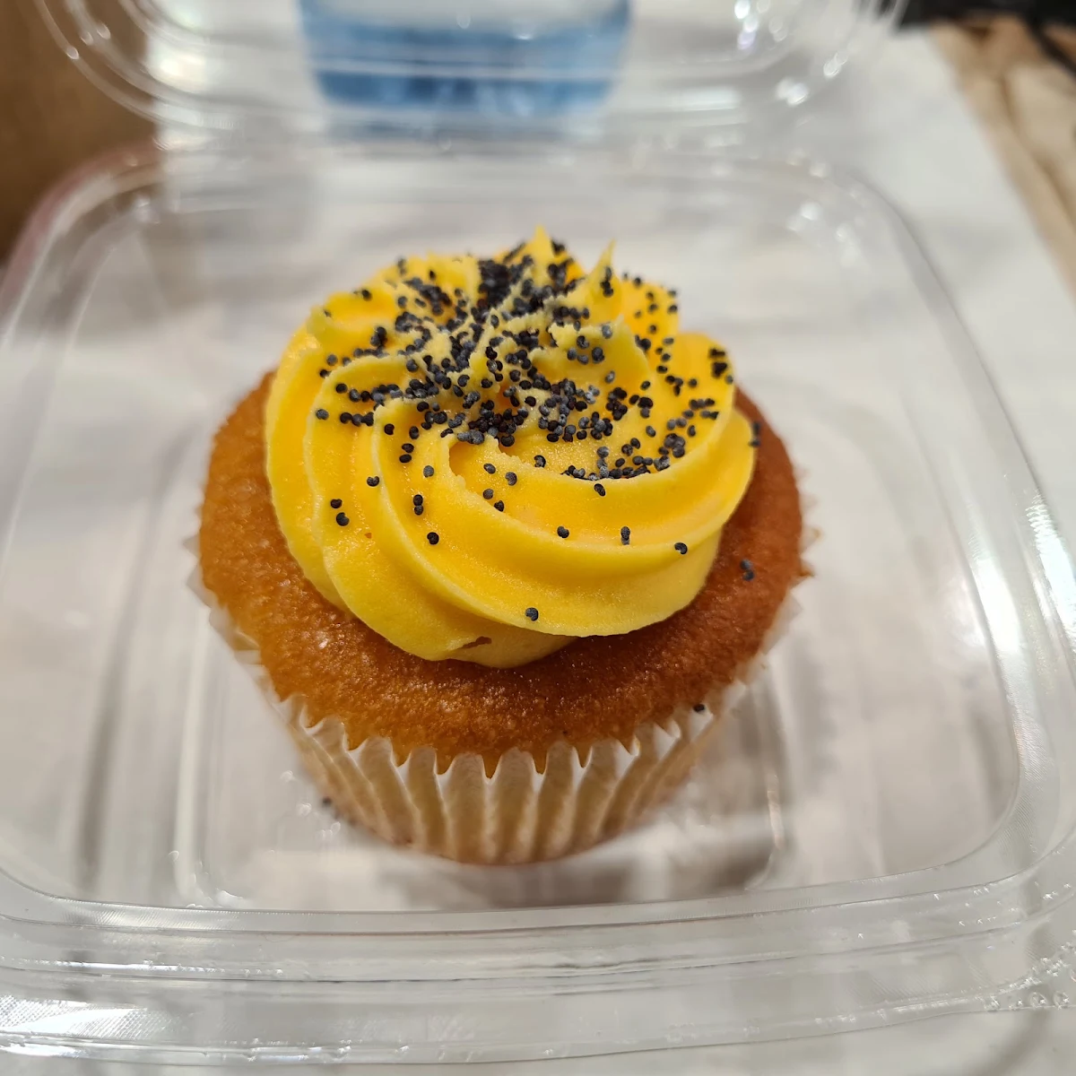 Orange Cup Cake, LifeGrain Cafe Barker St - POWH