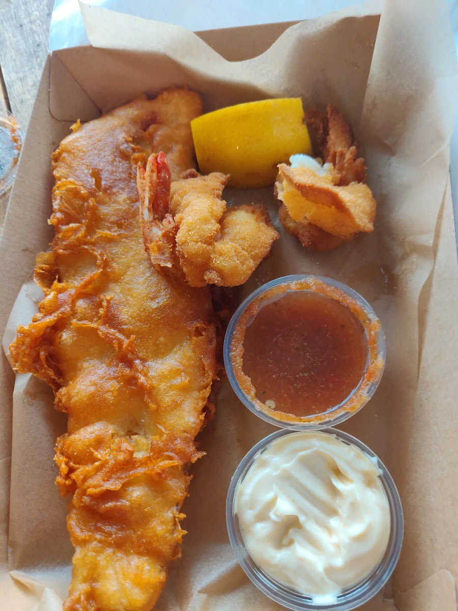 Cod Fish and Prawn Cutlets