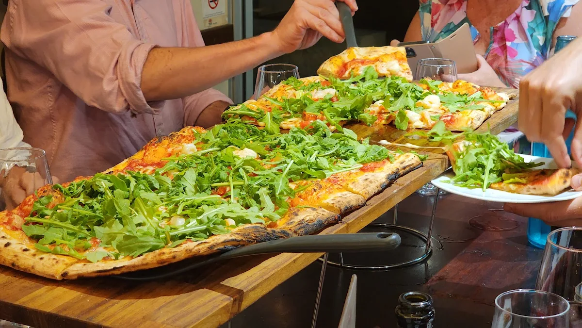 Prawn Pizza Margherita