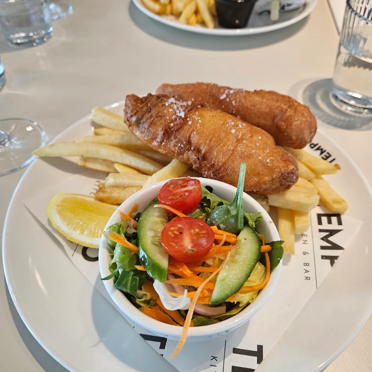 Battered Fish, Tempo Kitchen & Bar